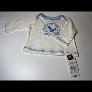 Infant Texans "Daddy's Little Man" Tee Size 0-3m